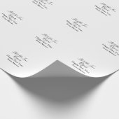 lets the fun begins happy new year name year simpl geschenkpapier (Ecke)