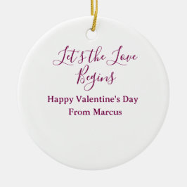 lets the fun begins happy new year name year simpl keramik ornament