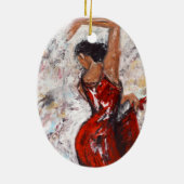 "Let's Twirl" Art Ornament (Hinten)