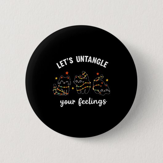 Let's Untangle Your Feelings School Counselor Chri Button (Vorderseite)