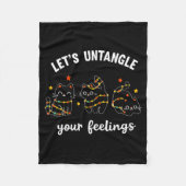 Let's Untangle Your Feelings School Counselor Chri Fleecedecke (Vorderseite)