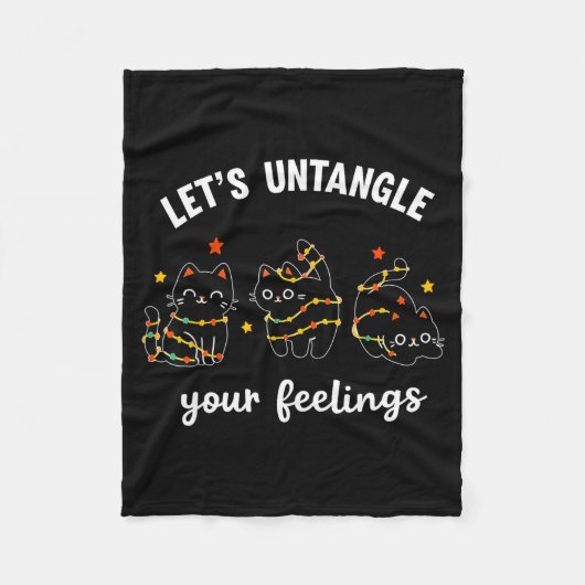 Let's Untangle Your Feelings School Counselor Chri Fleecedecke (Vorderseite)