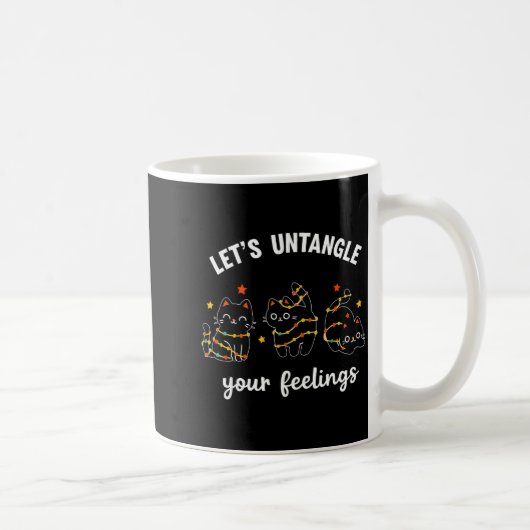 Let's Untangle Your Feelings School Counselor Chri Kaffeetasse (Rechts)
