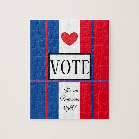 Let's VOTE! Puzzle (Vertikal)