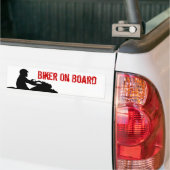 letsrideshirt, Radfahrer an Bord Autoaufkleber (Auf Lkw)