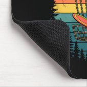 Lettensucher Lustiger Disc Golf Baum Ketten Frisbe Mousepad (Ecke)