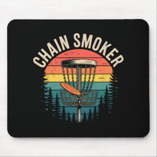 Lettensucher Lustiger Disc Golf Baum Ketten Frisbe Mousepad