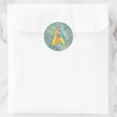 Letter A Art Sticker (Tasche)