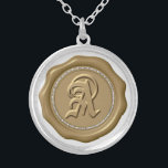 *~* Letter A Diamond GOLD Wax Siegel Monogramm Versilberte Kette<br><div class="desc">Energetisch Enhanced PendantDer Buchstabe "A" sieht großartig aus in dieser GOLD WAX SIEGEL BRIEFMARKE SILVER PLATED NECKLACE. SPARKLING WAX SIEGEL / BRIEFMARKE STICKERS - Ideal für einen speziellen Umschlag , Party-Event-Favoriten und mehr. Das Design ist ELEGANT CLASSIC und RICH. Die Imitate DIAMONDS geben ihm einen schönen... . Diese Lieblingslieder können...</div>