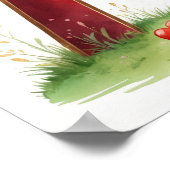 Letter A Fairy Nursery Poster - Cherry Blossoms (Ecke)