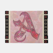 Letter A Floor Mat Fußmatte (Vorderseite)