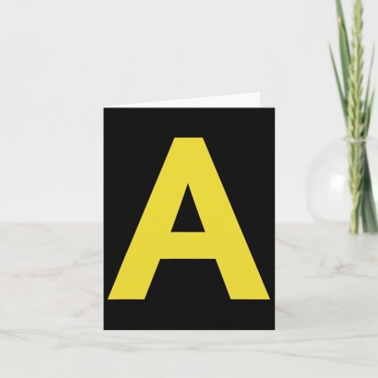 Letter A Funny Chipmunk Group Matching Halloween C Karte (Vorderseite)