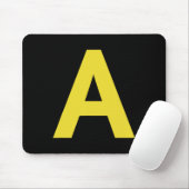 Letter A Funny Chipmunk Group Matching Halloween C Mousepad (Mit Mouse)