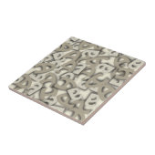 Letter A Gray Fliese (Seite)