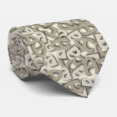 Letter A Gray Krawatte (Gerollt)