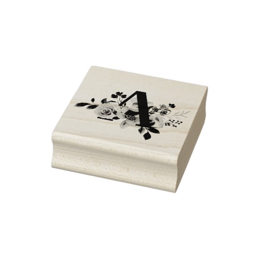 Letter A Gummistempel (Stempel)