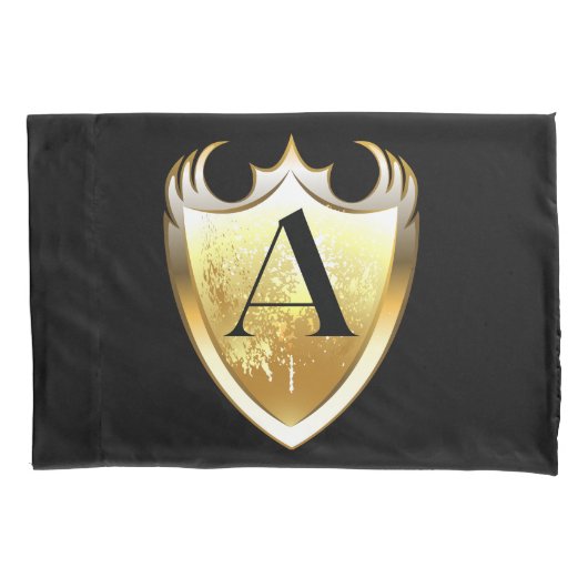 Letter A Hauptstadt Alphabet Kissenbezug (Vorderseite)