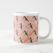 Letter A Jumbo-Tasse (Rechts)