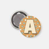 Letter A Magnet (Vorderseite/Rückseite)