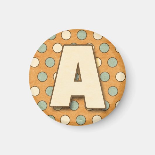 Letter A Magnet (Vorne)