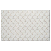 Letter A monogram dekorativer Text, kundenspezifis Stoff (Fat Quarter (45,7 x 55,9 cm))
