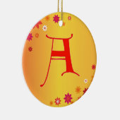 Letter A Ornament (Rechts)