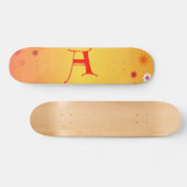 Letter A Skateboard (Horizontal)