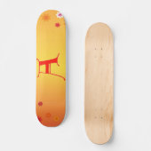 Letter A Skateboard (Vorderseite)