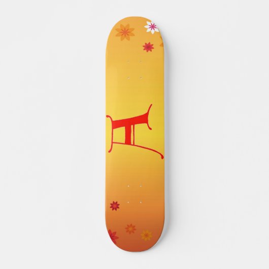 Letter A Skateboard (Vorne)