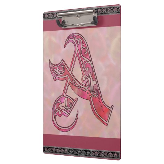 Letter A-Zwischenablage Klemmbrett (Links)