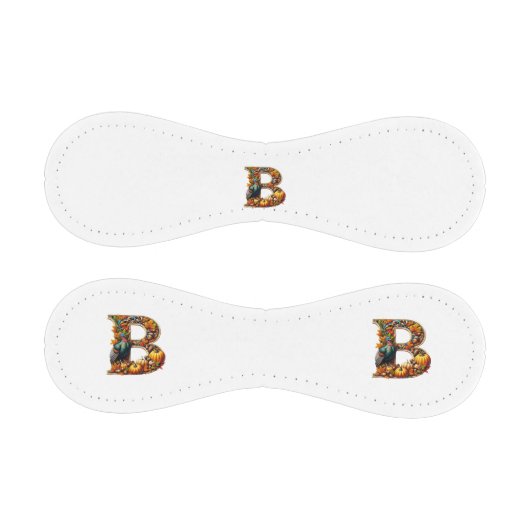 Letter B in Thanksgiving style Baseball (Paneele)