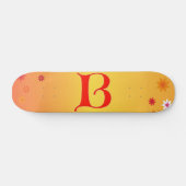 Letter B-Skateboard Skateboard (Horizontal)