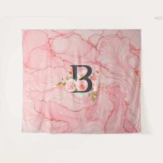 Letter B Wandteppich (Vorderseite (Horizontal))