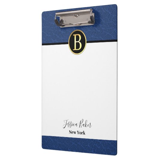 Letter B-Zwischenablage Klemmbrett (Links)