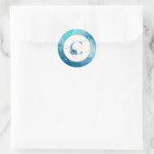 *~* LETTER C - Aufkleber für Nautical Beach Envelo (Tasche)
