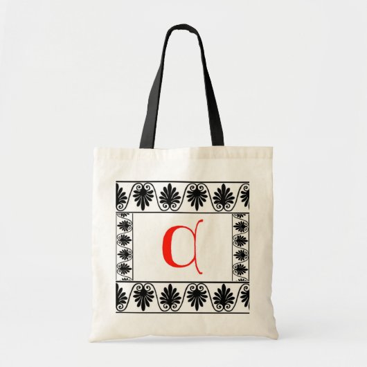 Letter C Borded Bag Tragetasche (Vorne)