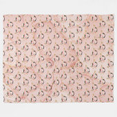 Letter C Fleecedecke (Vorderseite (Horizontal))