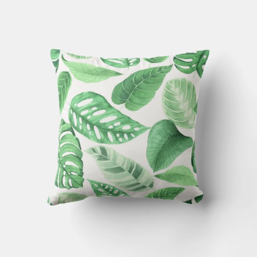 Letter C Lemur Throw Kissen (Rückseite)