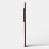 Letter C Monogram Gold Script Watercolor Floral Case-Mate iPhone Hülle (Rückseite / Links)