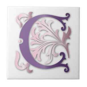 Letter C Monogram-Lilie Fliese