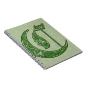 Letter-C-Notebook Notizblock (Rechte Seite)