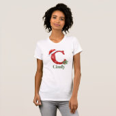 Letter C Personalized T-Shirt (Vorne ganz)