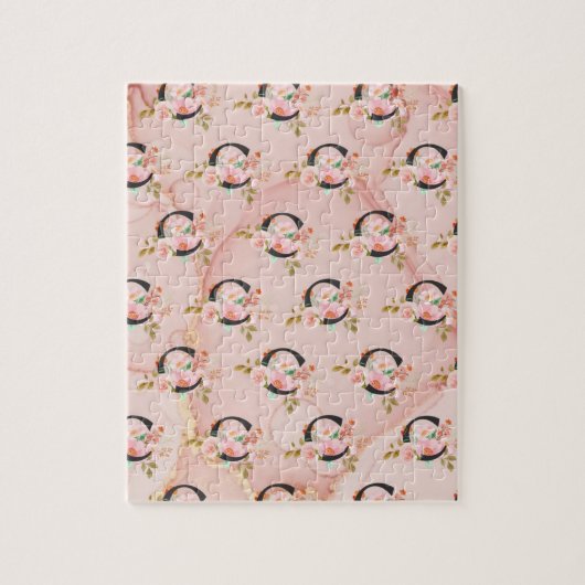 Letter C Puzzle (Vertikal)