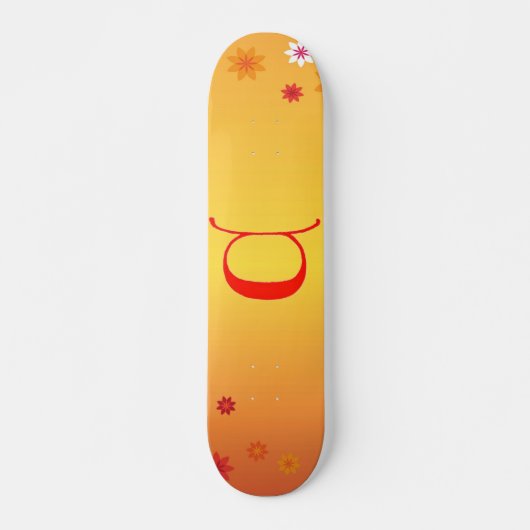 Letter C-Skateboard Skateboard (Vorne)