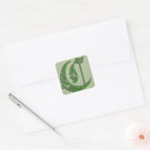 Letter C Square Sticker (Umschlag)