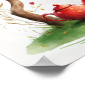 Letter C Tea Ceremony Fairy Poster Asian Alphabet (Ecke)