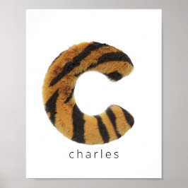 Letter-C-Tiger Poster