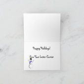 Letter Carrier "Danke"-Notizen Dankeskarte (Innenseite)