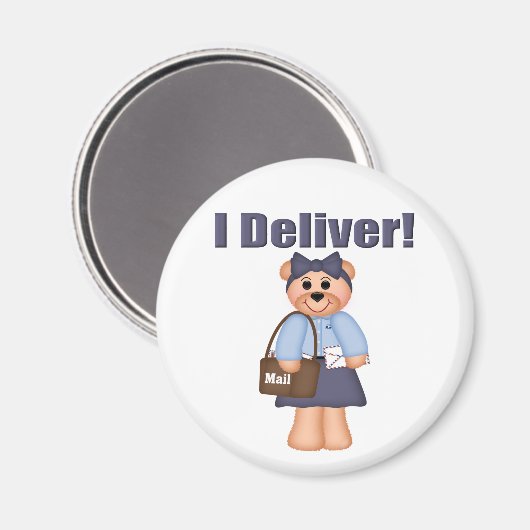 Letter Carrier Magnet (Vorderseite/Rückseite)