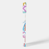 Letter Confetti "K" iPhone Case Hülle (Rechte Seite)